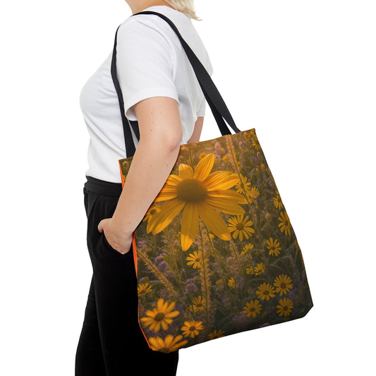 Narrow leaf Tote Bag (SP Photography Collection) ORANGE