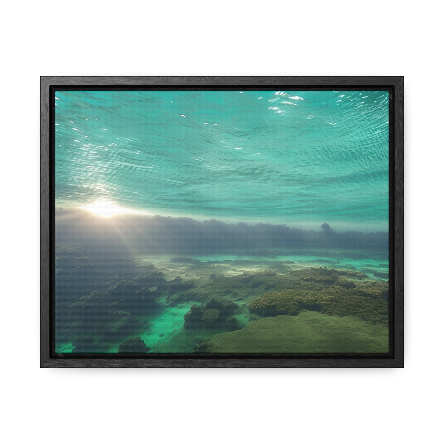 Under The Sea Black Horizontal Frame (SP Photography Collection)