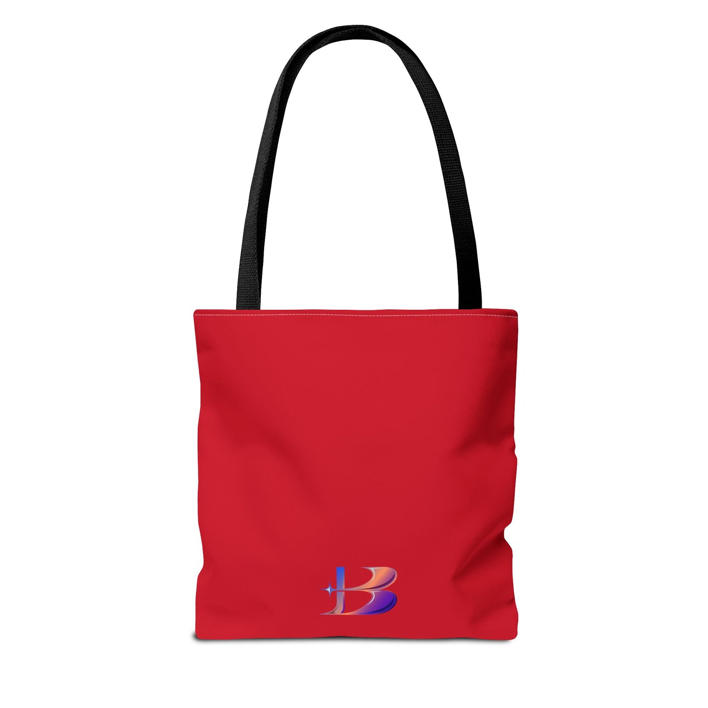 Lady Flutter Tote Bag (Peculiar Paintings Collection) RED