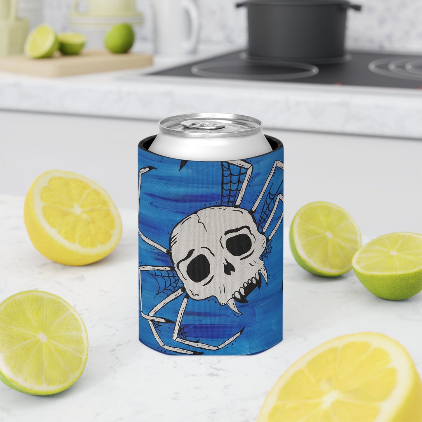 Mikey Regular Can Cooler Sleeve (Peculiar Paintings Collection) NAVY