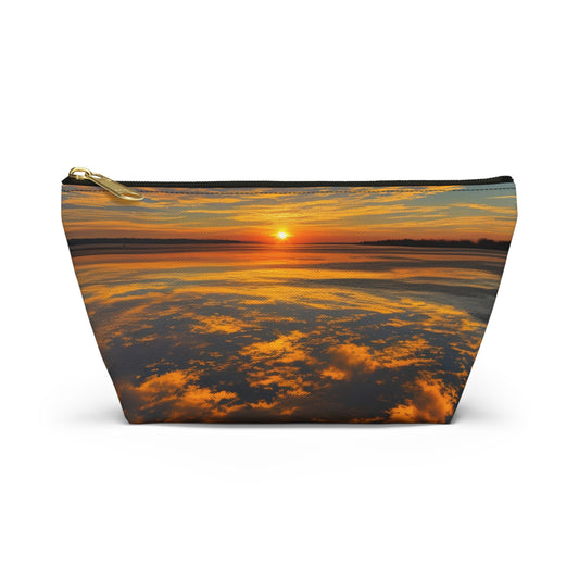 Orange Skies Accessory Pouch w T-bottom (SP Photography Collection) ORANGE