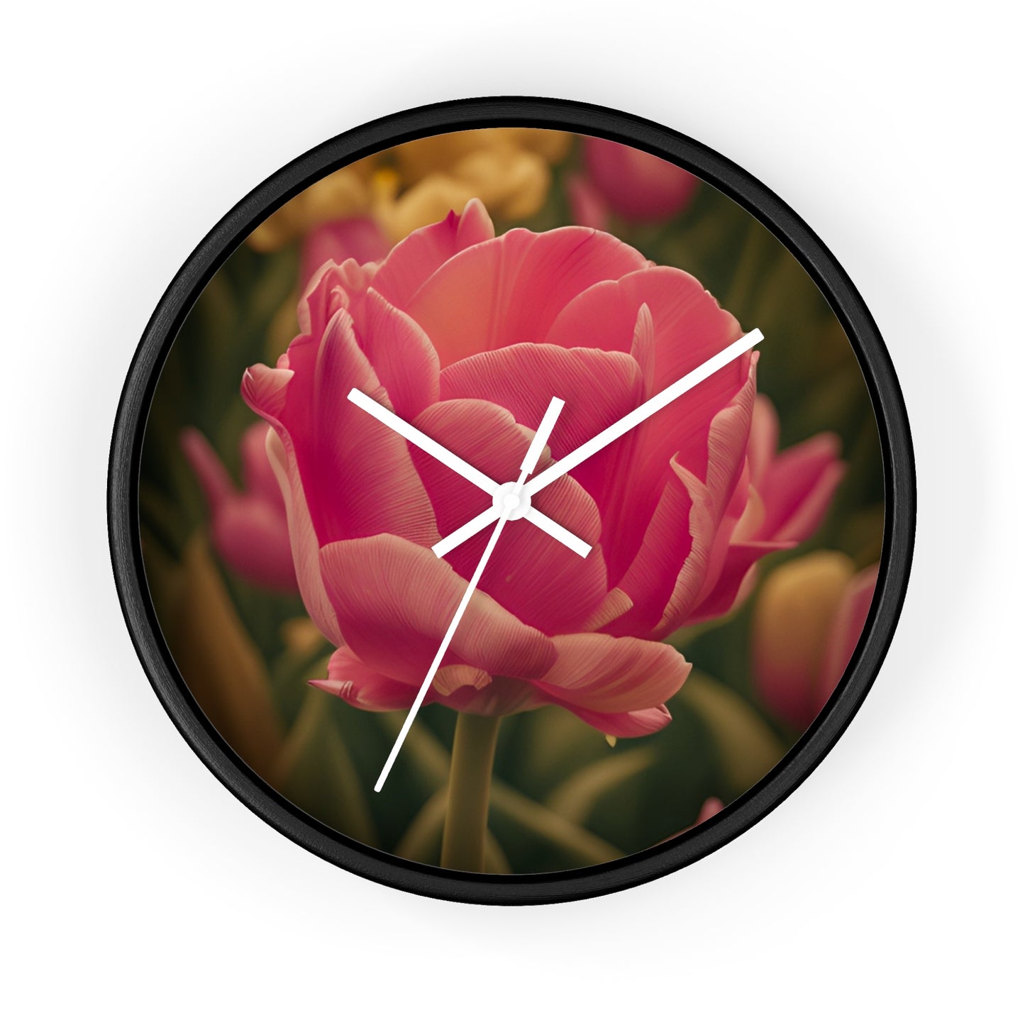 Pink Buttercup Wall Clock (SP Photography Collection)