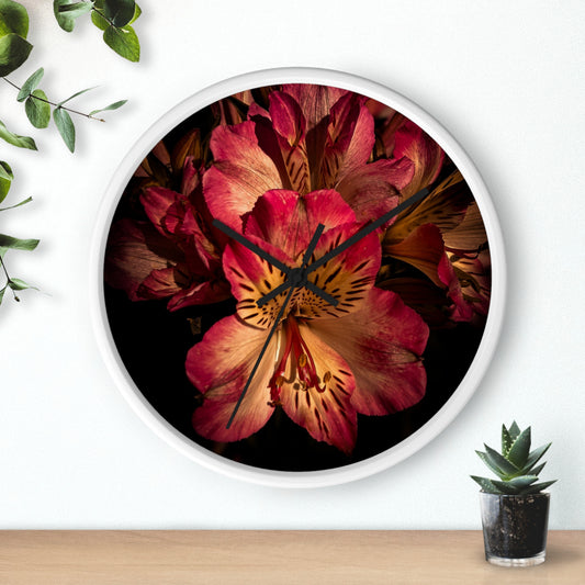 Pink Lily Wall Clock (SP Photography Collection)