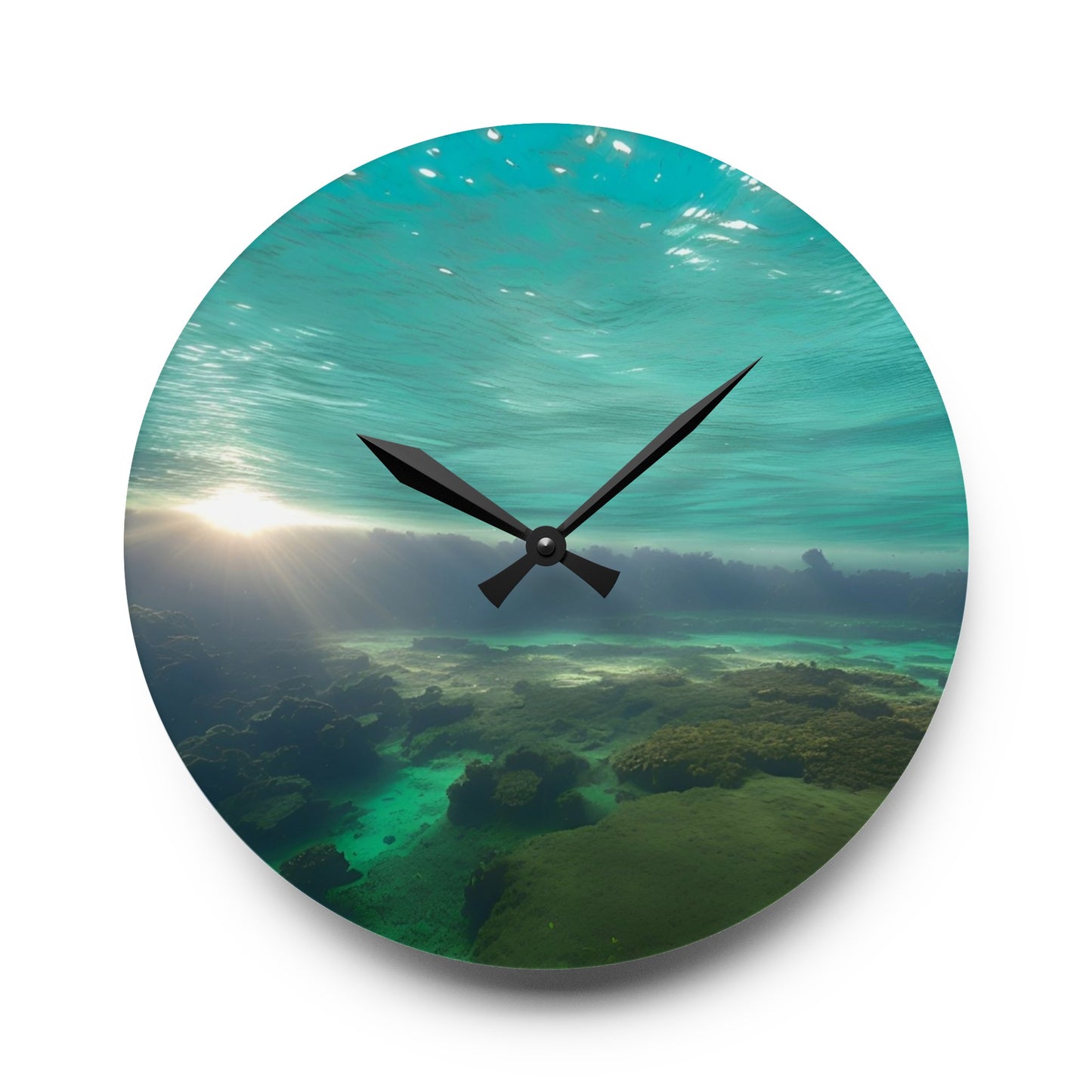 Under The Sea Acrylic Wall Clock (SP Photography Collection)