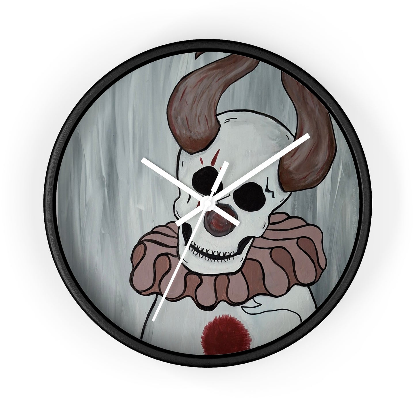 Toby The Clown Wall Clock (Peculiar Paintings Collection)