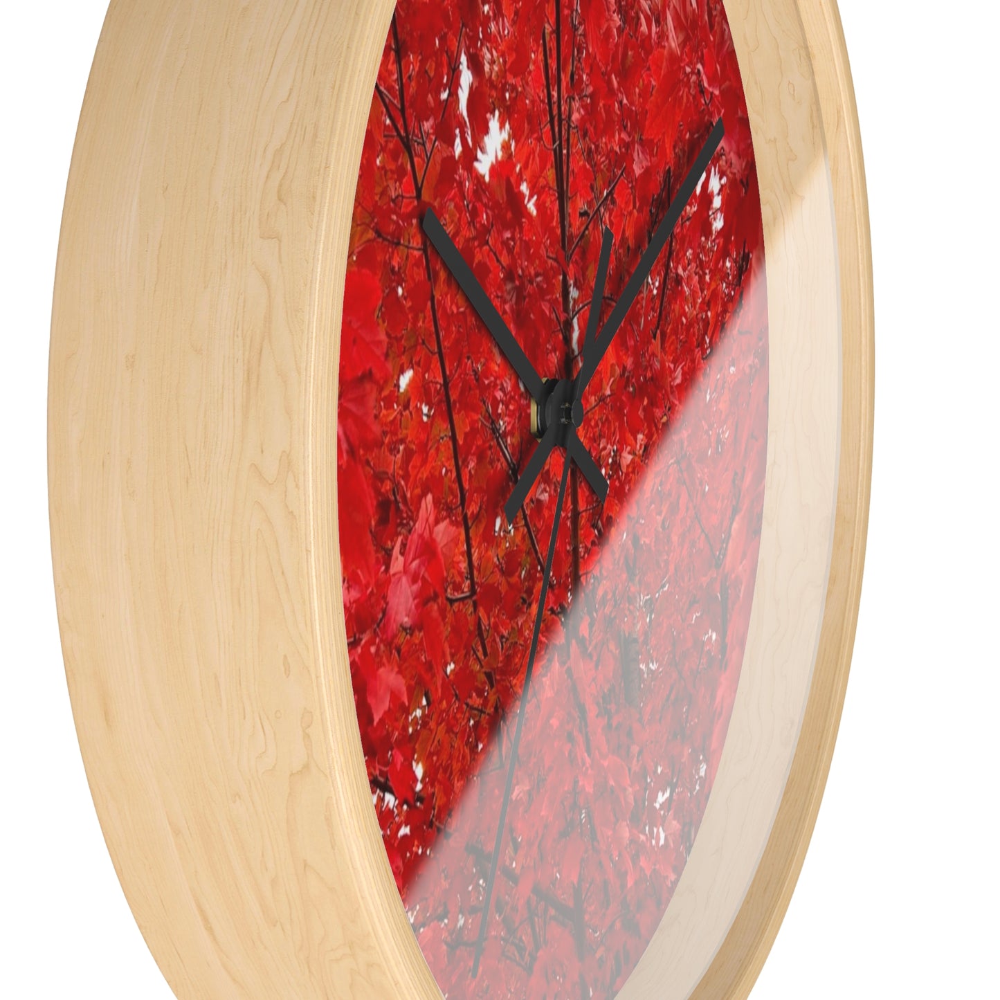 Fire Tree Wall Clock (Custom Creations By Catelyn)