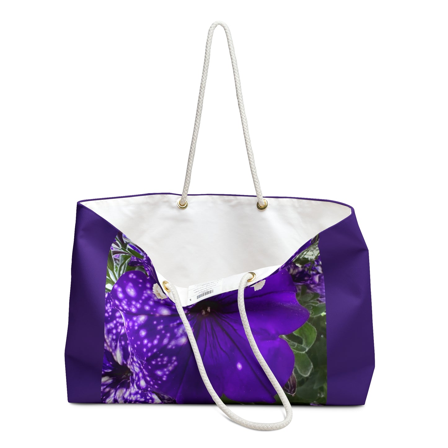 Purple Flower Weekender Bag (Brookson Collection) PURPLE