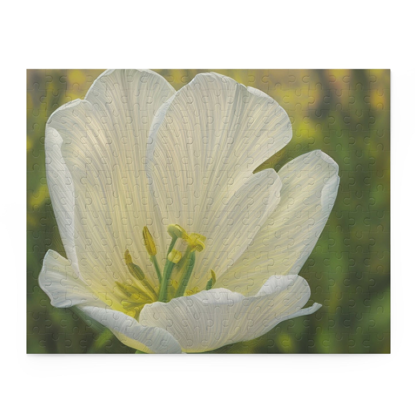 White Tulip Puzzle (SP Photography Collection) (120, 252, 500-Piece)