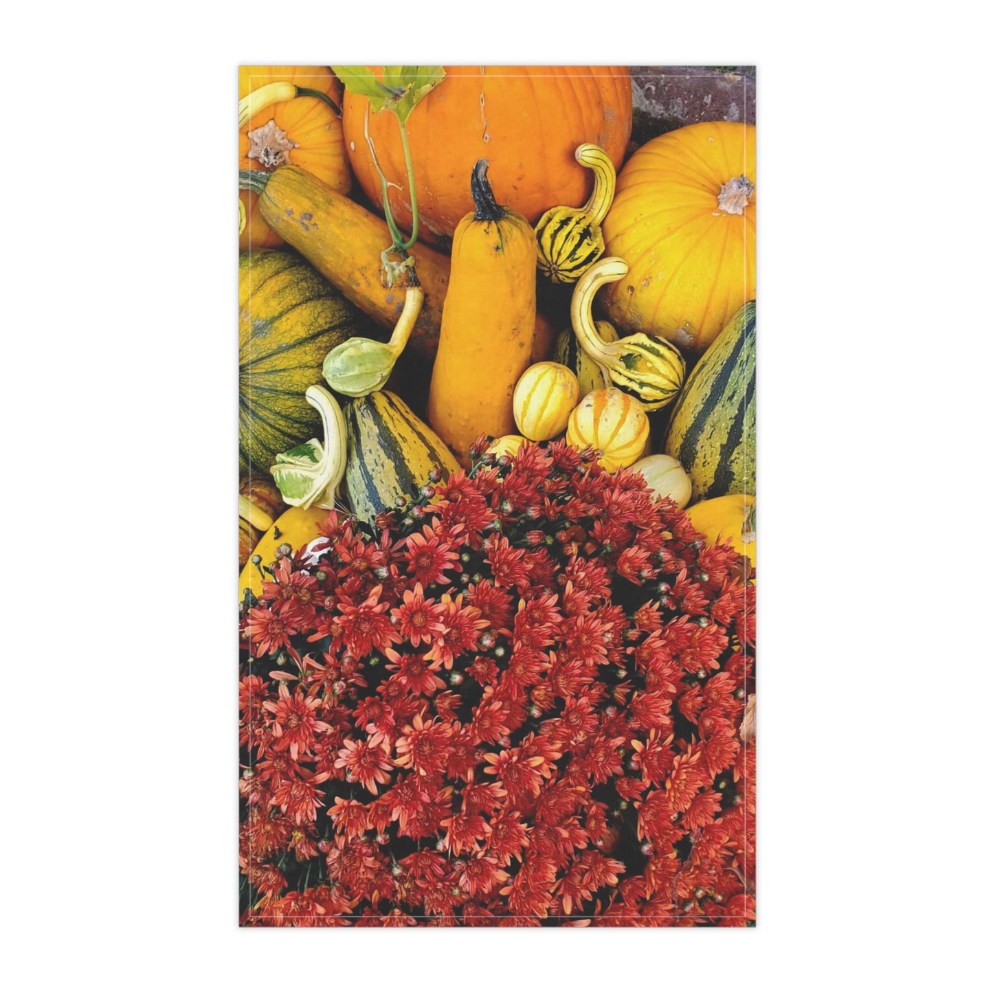 Fall Harvest Kitchen Towel (Enchanted Exposures By Tammy Lyne)