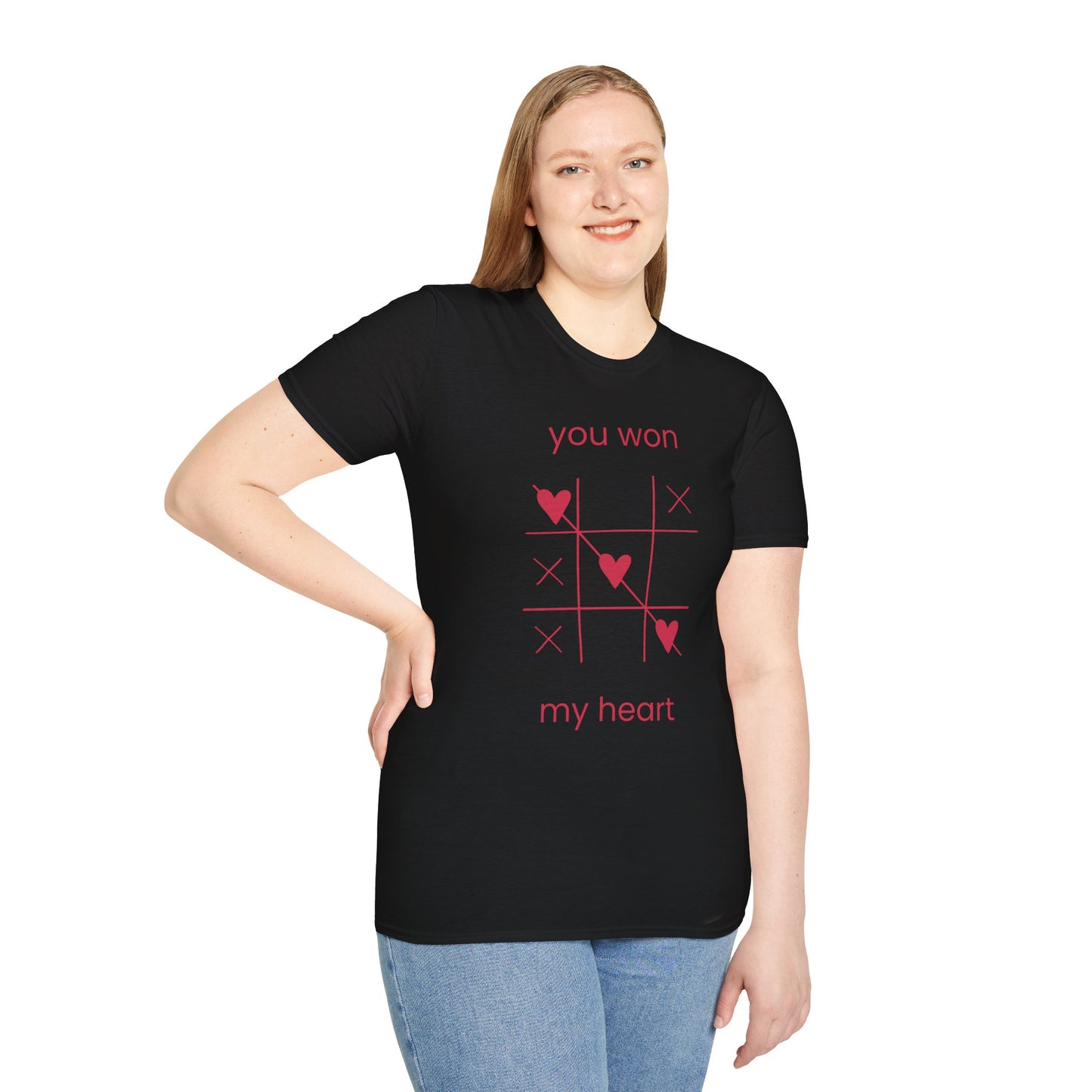 Won Heart Unisex Soft-style T-Shirt (B & J Collections)