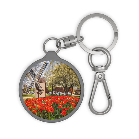 Red Windmill Tulip Key Ring (SP Photography Collection)