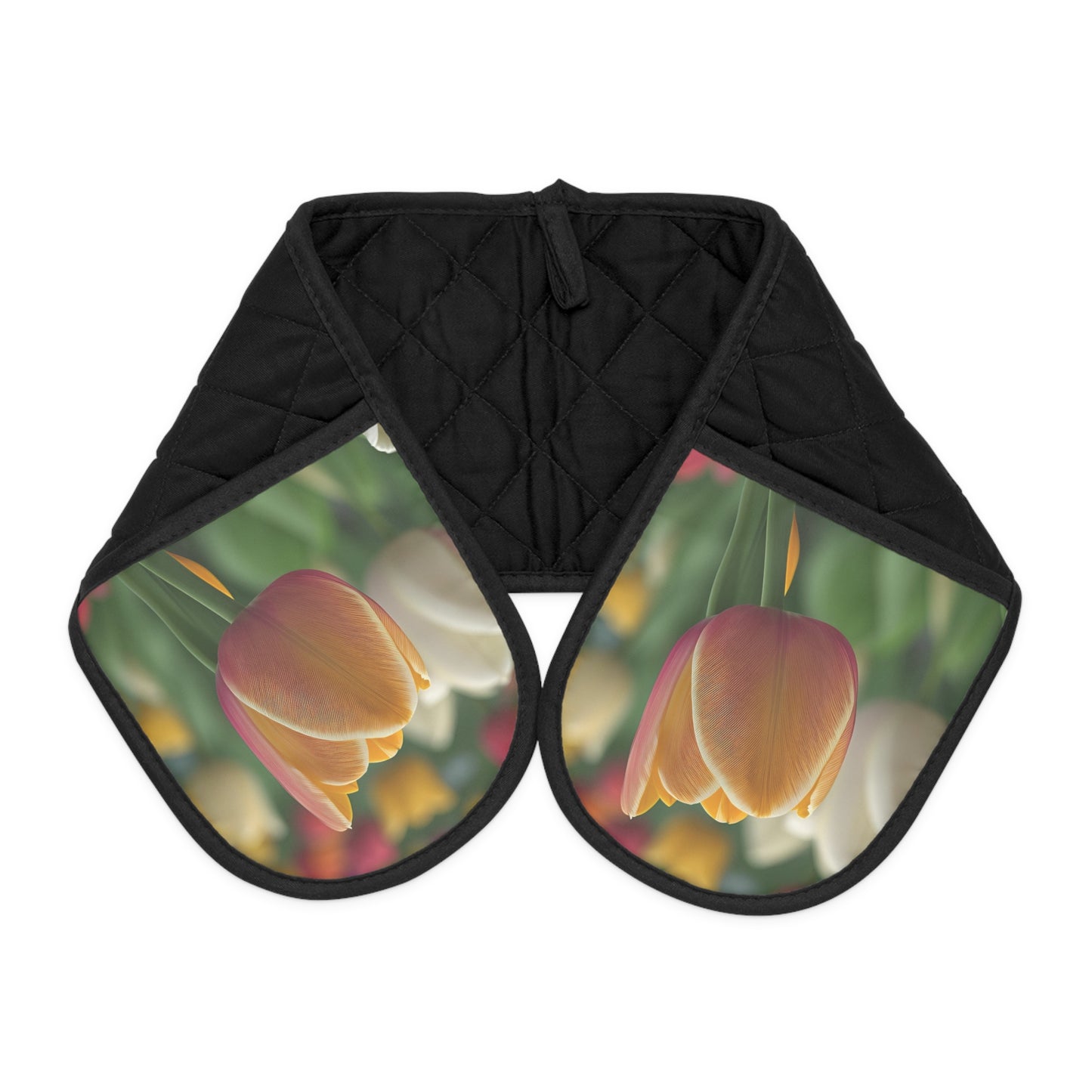 Orange Tulip Oven Mitts (SP Photography Collection)