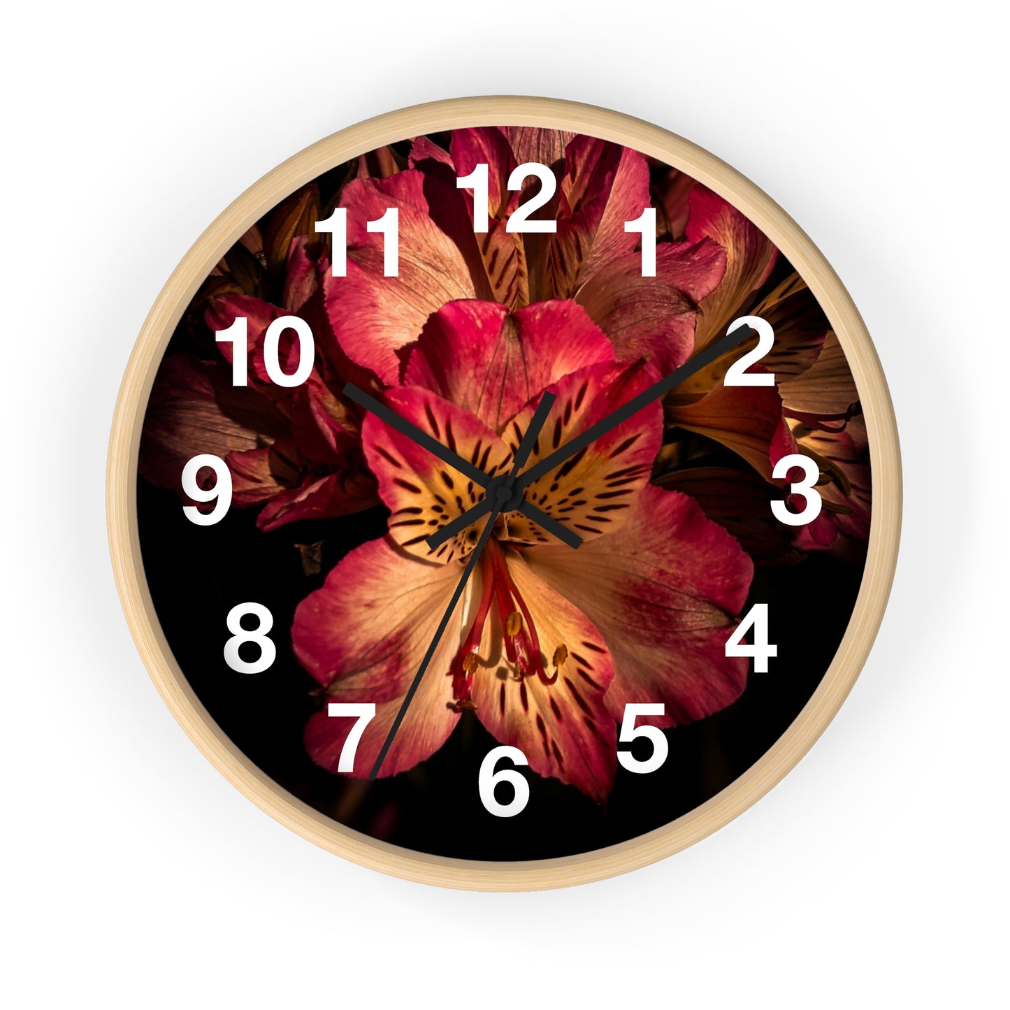 Pink Lily Clock (SP Photography Collection)