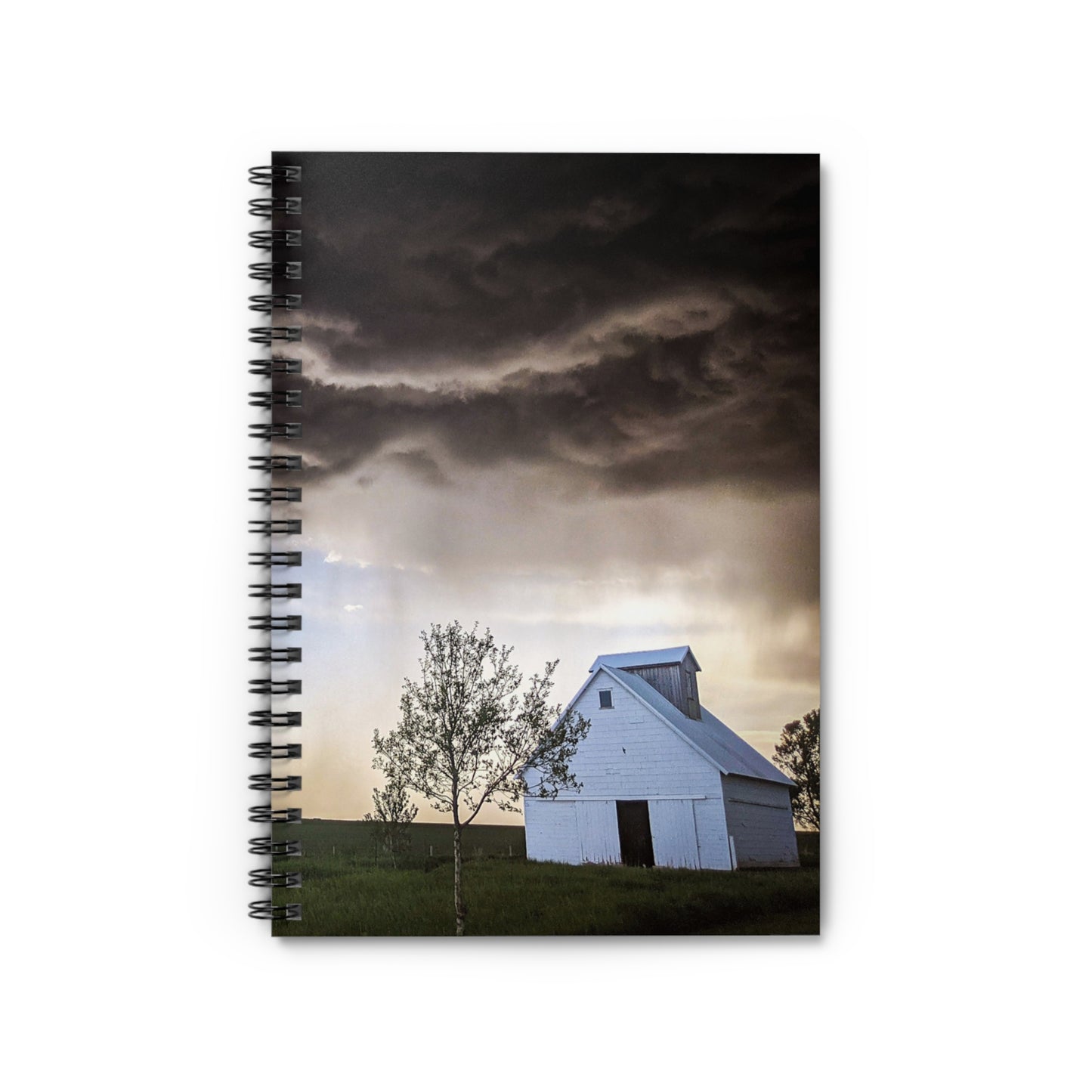 Cloudy Barn Spiral Notebook (SP Photography Collection)