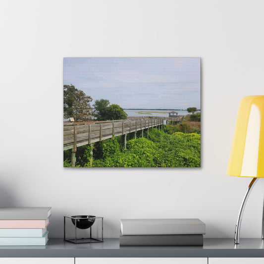 North Carolina Pier Gallery  Canvas Wrap (B & J Collections)