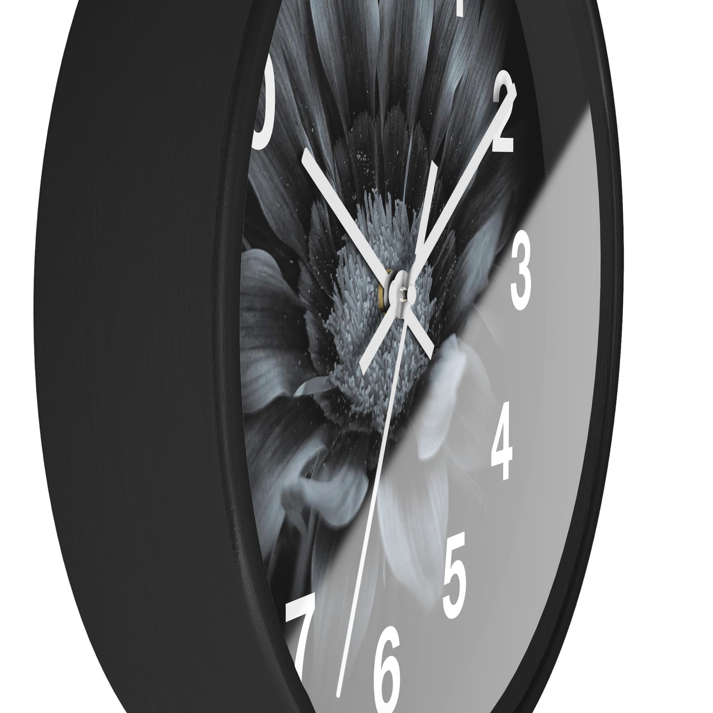 Midnight Bloom Wall Clock (SP Photography Collection)