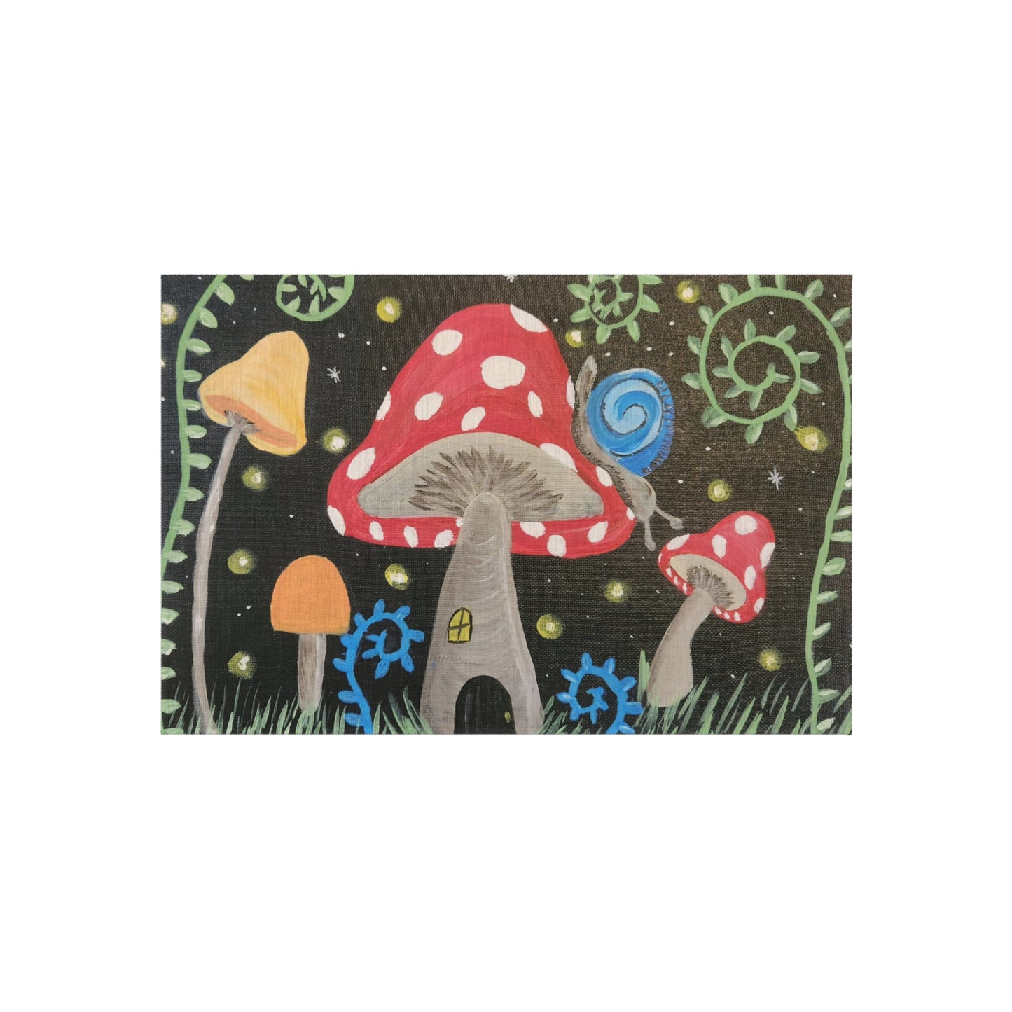 Magical Mushrooms Outdoor Rug (Brookson Collection)