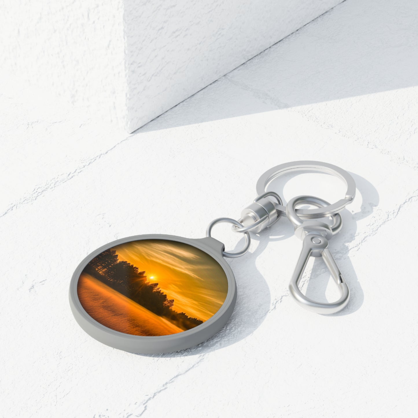 Field Sunset Key Ring (SP Photography Collection)