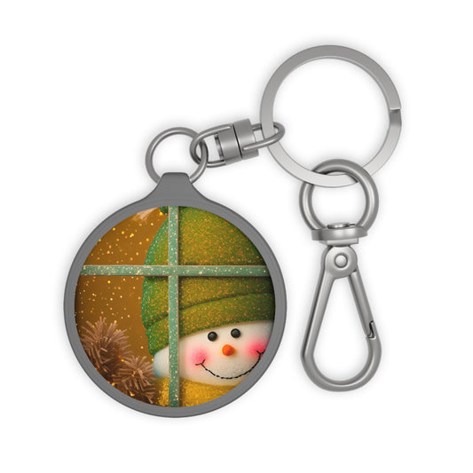 Peek A Boo Snowman Key Ring (SP Photography Collection)