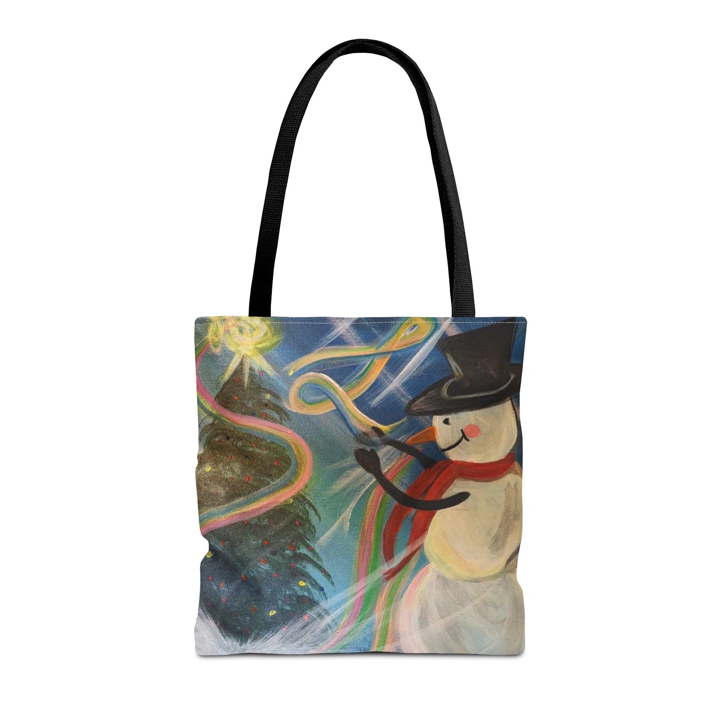 Snowman Magic Tote Bag (Savor The Moment Collection) NAVY