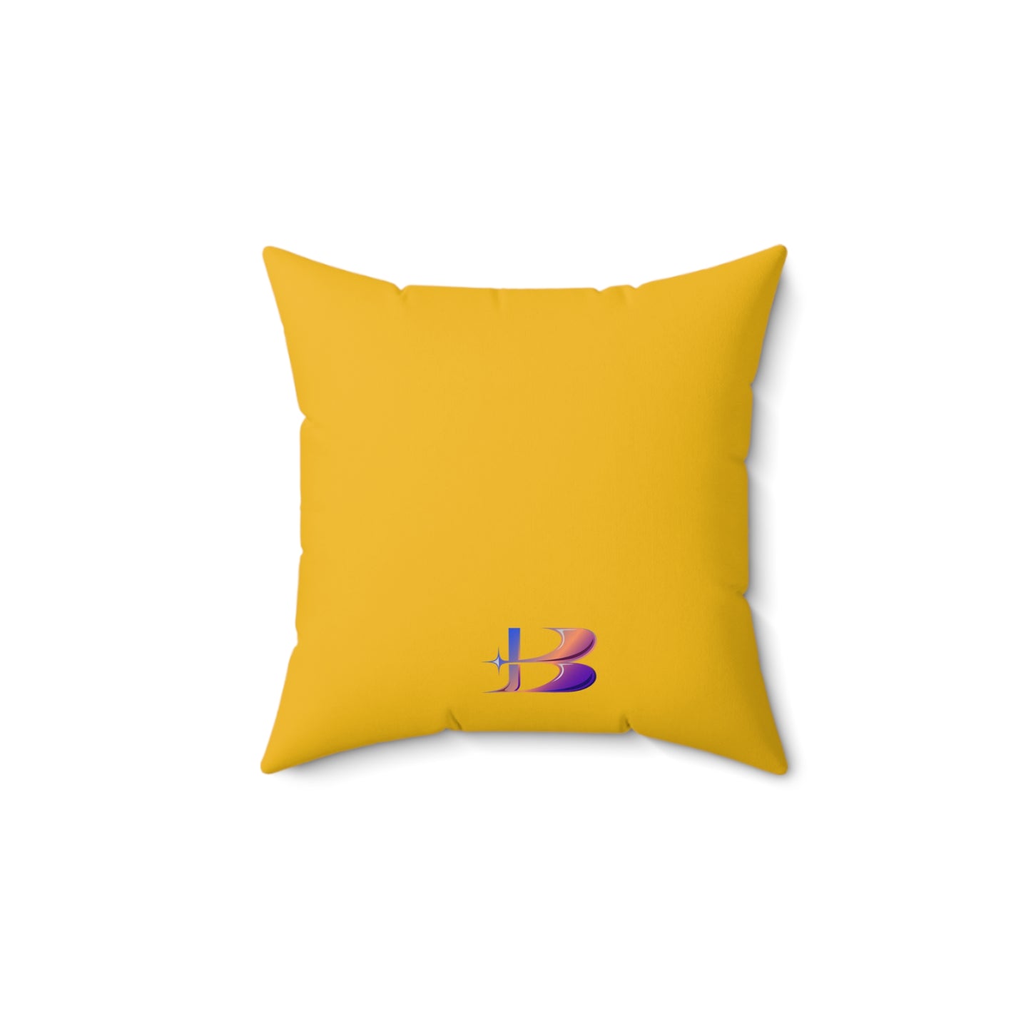 Colorful Kitty Polyester Square Pillow (SP Photography Collection) YELLOW