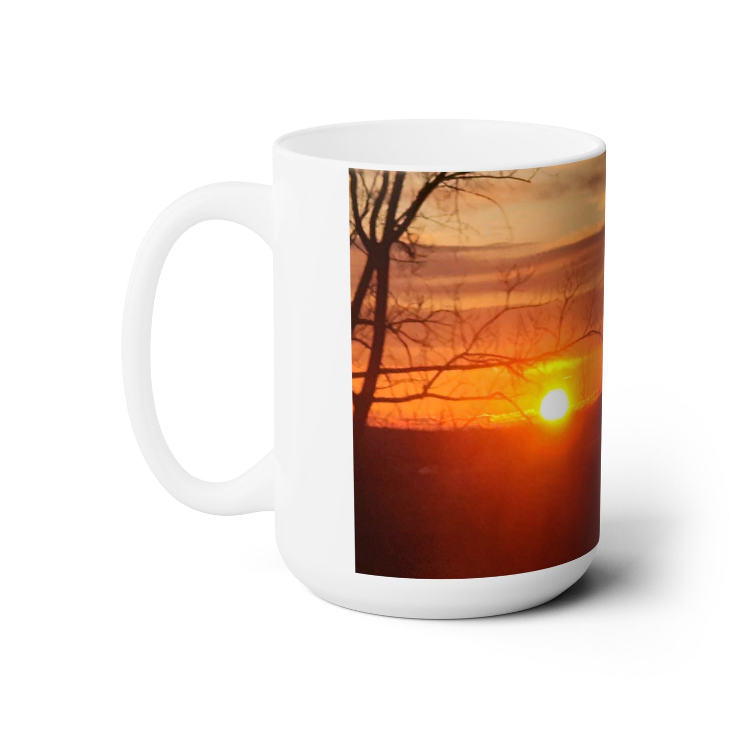 Bright Sunset Ceramic Mug 15oz (B & J Collections)