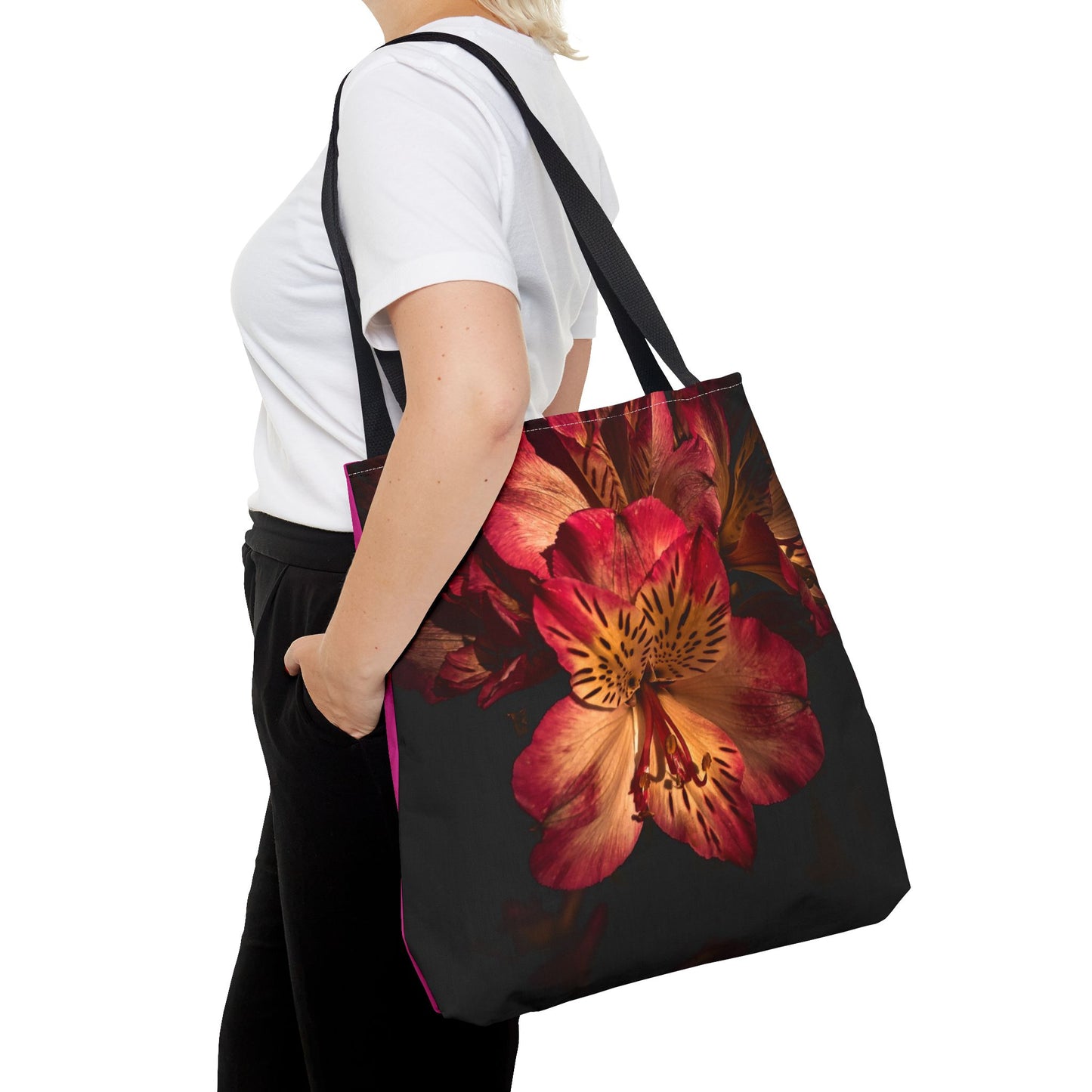 Pink Lily Tote Bag (SP Photography Collection) PINK