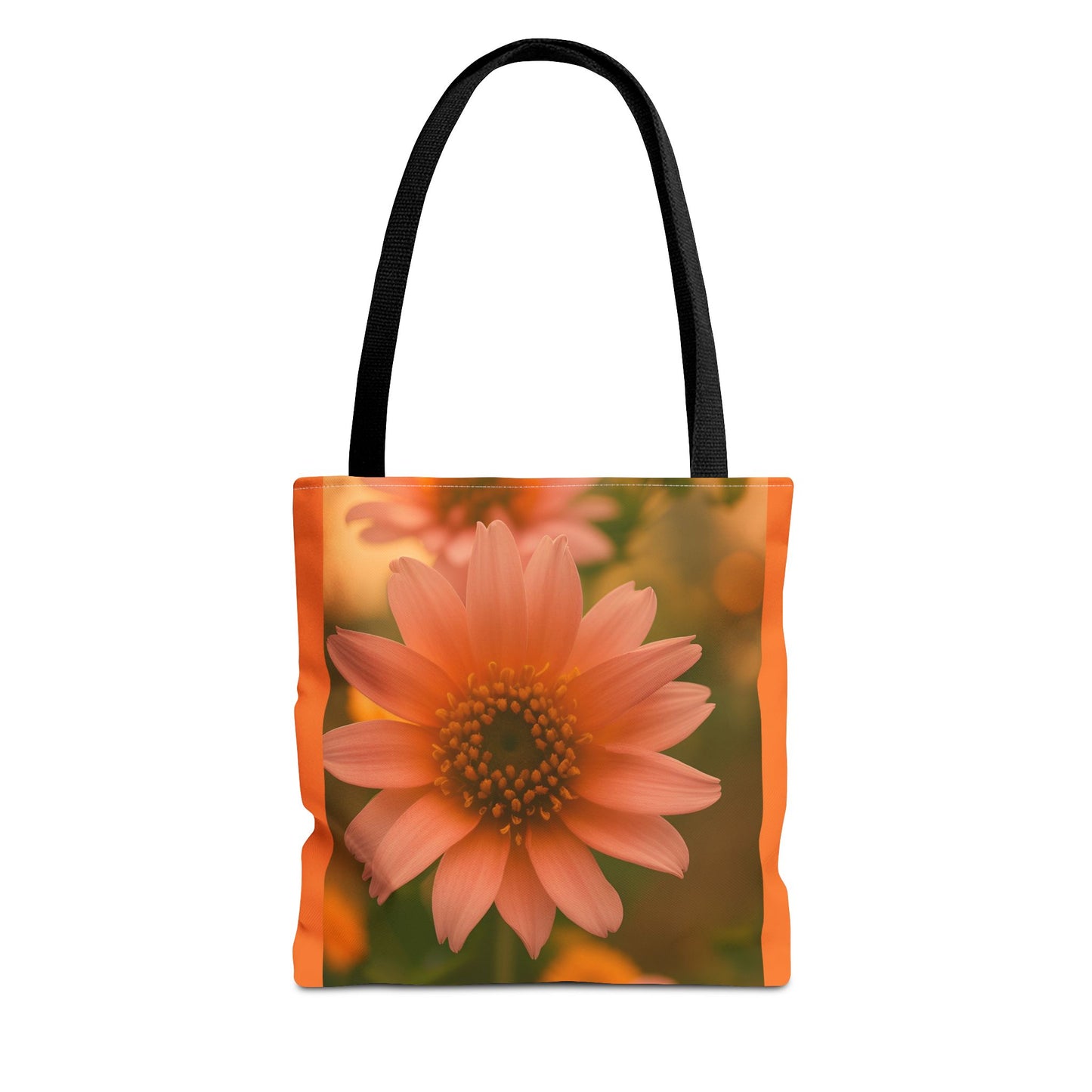 Pink Sunflower Tote Bag (SP Photography Collection) LIGHT ORANGE