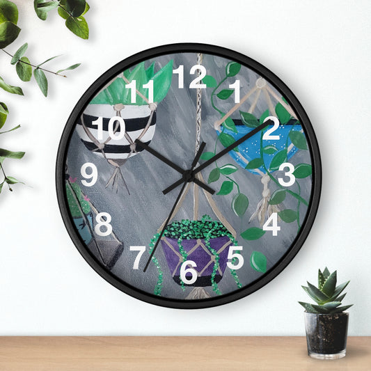 Succulent Delight Wall Clock (Brookson Collection)