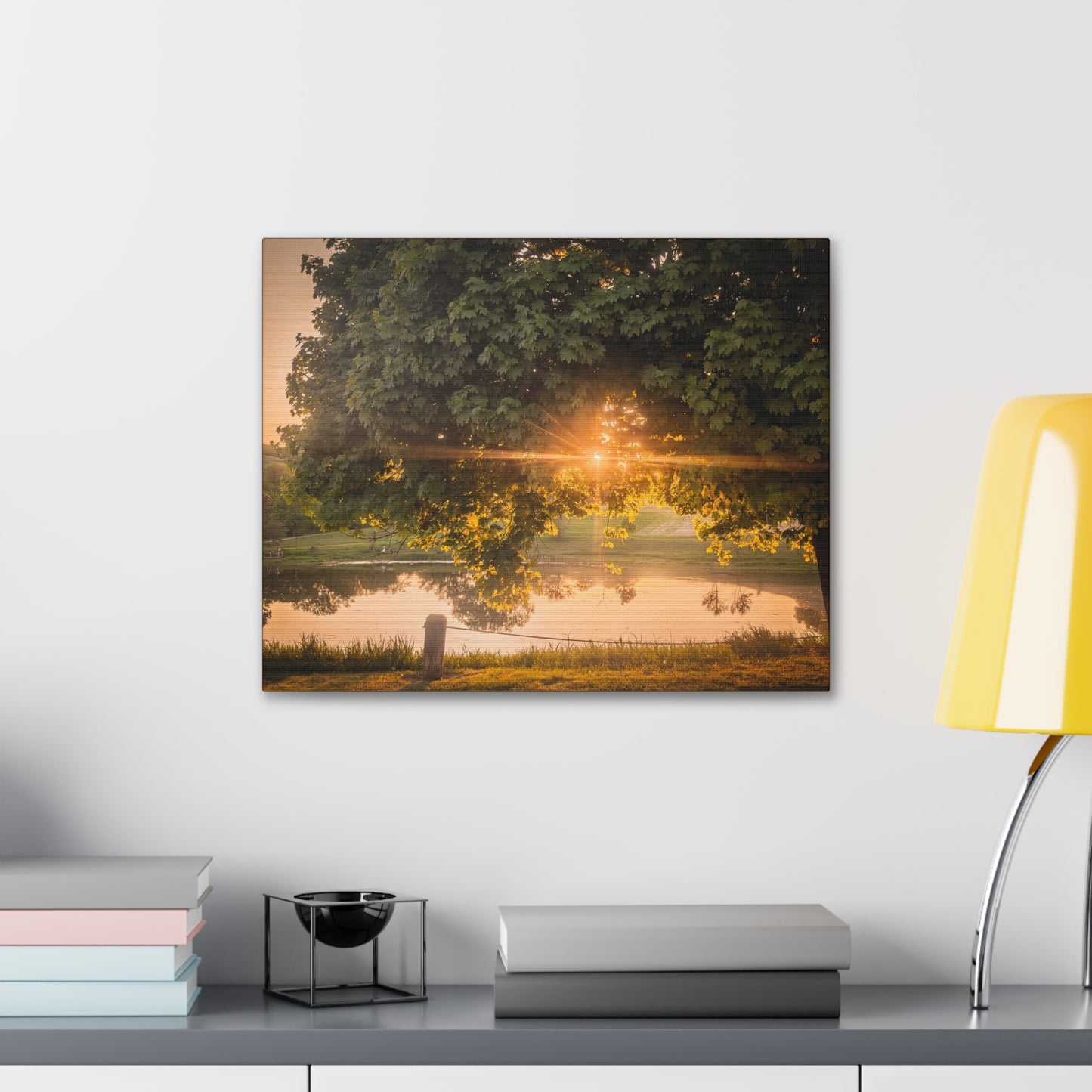 Sunset Pond Wrap Canvas (SP Photography Collection)