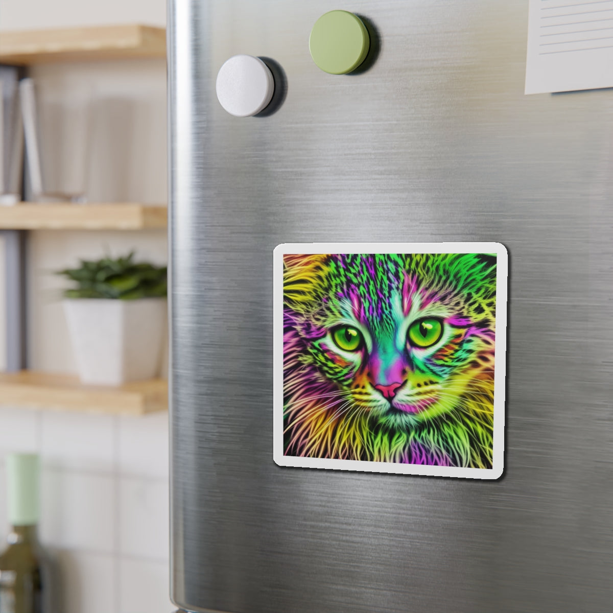 Colorful Kitty Die-Cut Magnets (SP Photography Collection)