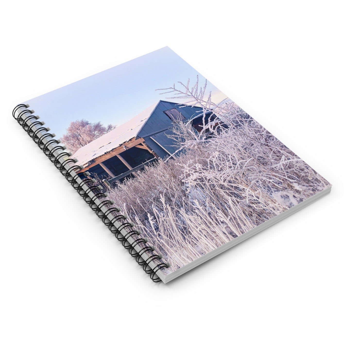 Wintery Barn Spiral Notebook( SP Photography Collection)