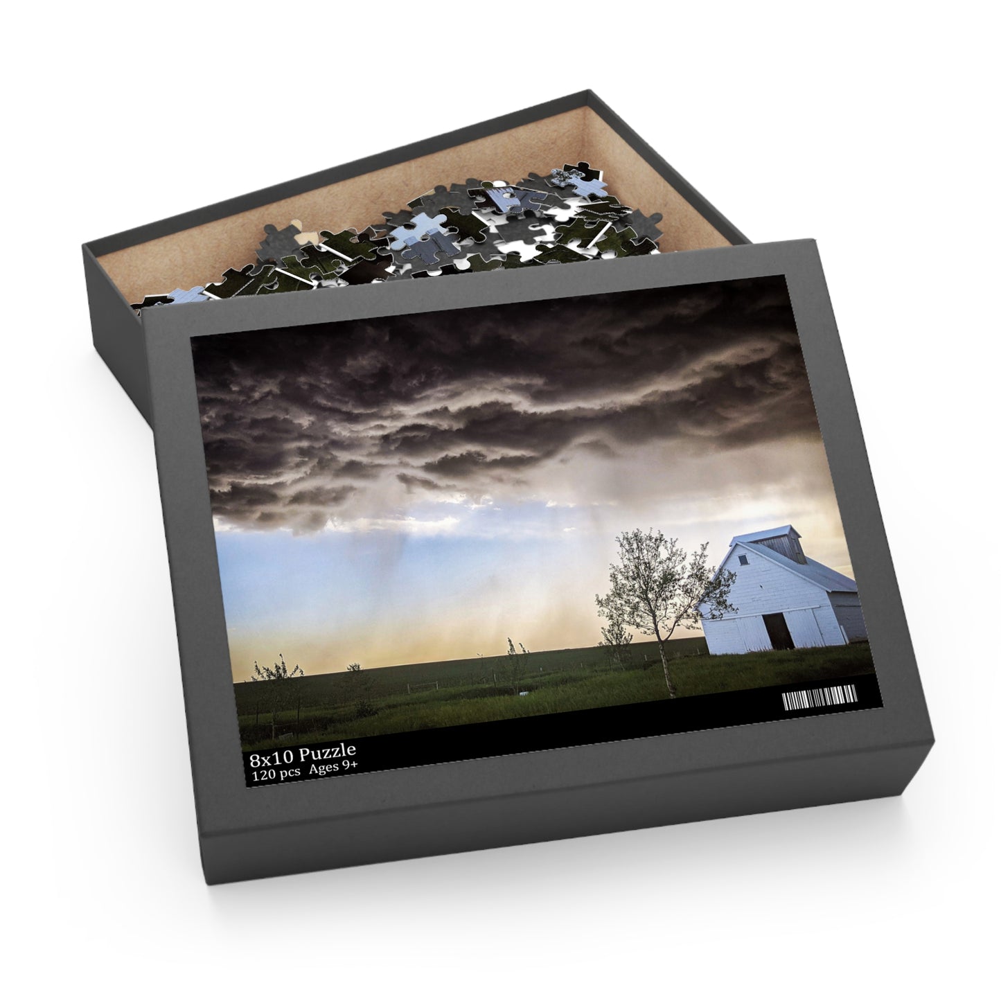 Cloudy Barn Puzzle (SP Photography Collection) (120, 252, 500-Piece)