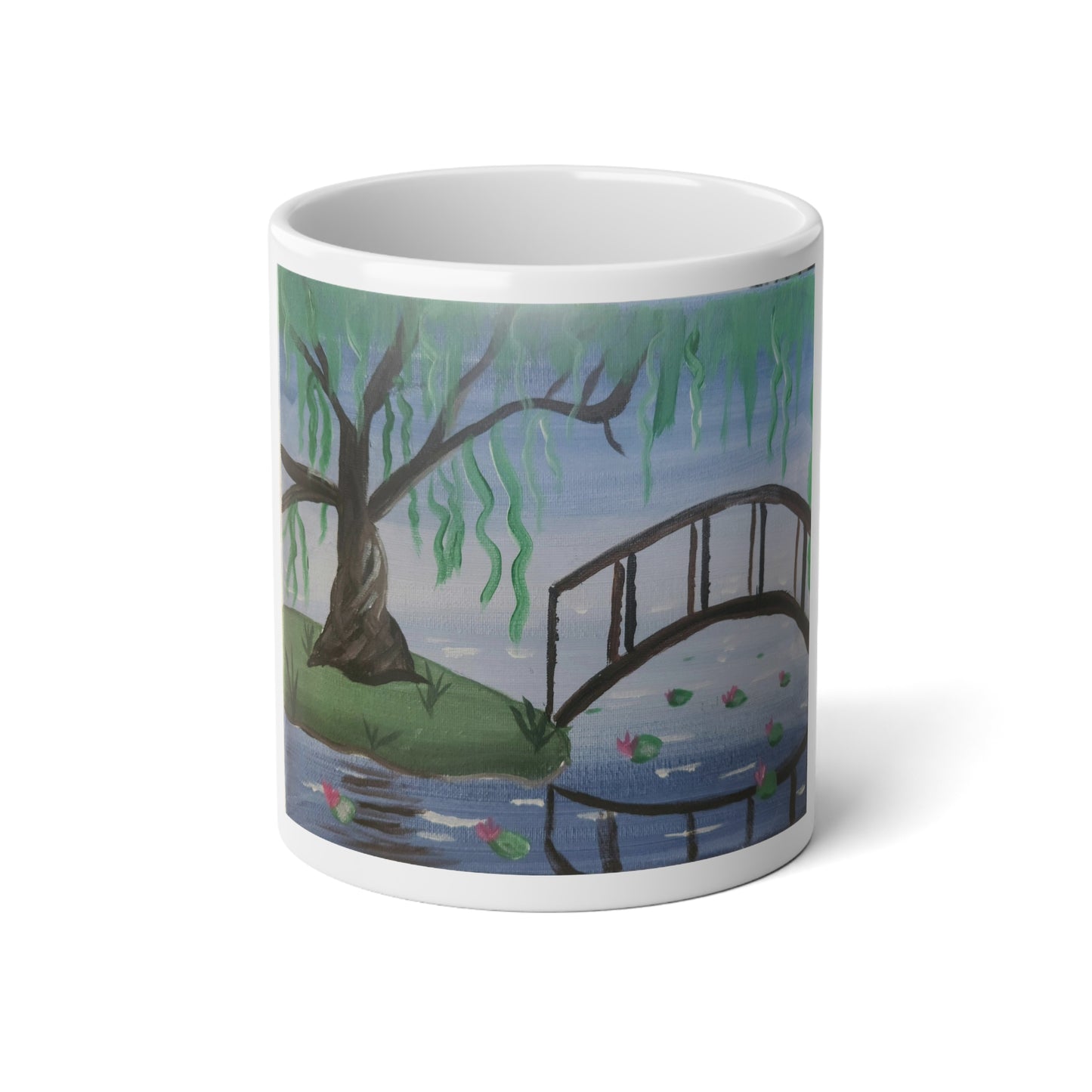 Over The Bridge Jumbo Mug, 20oz (Brookson Collection)