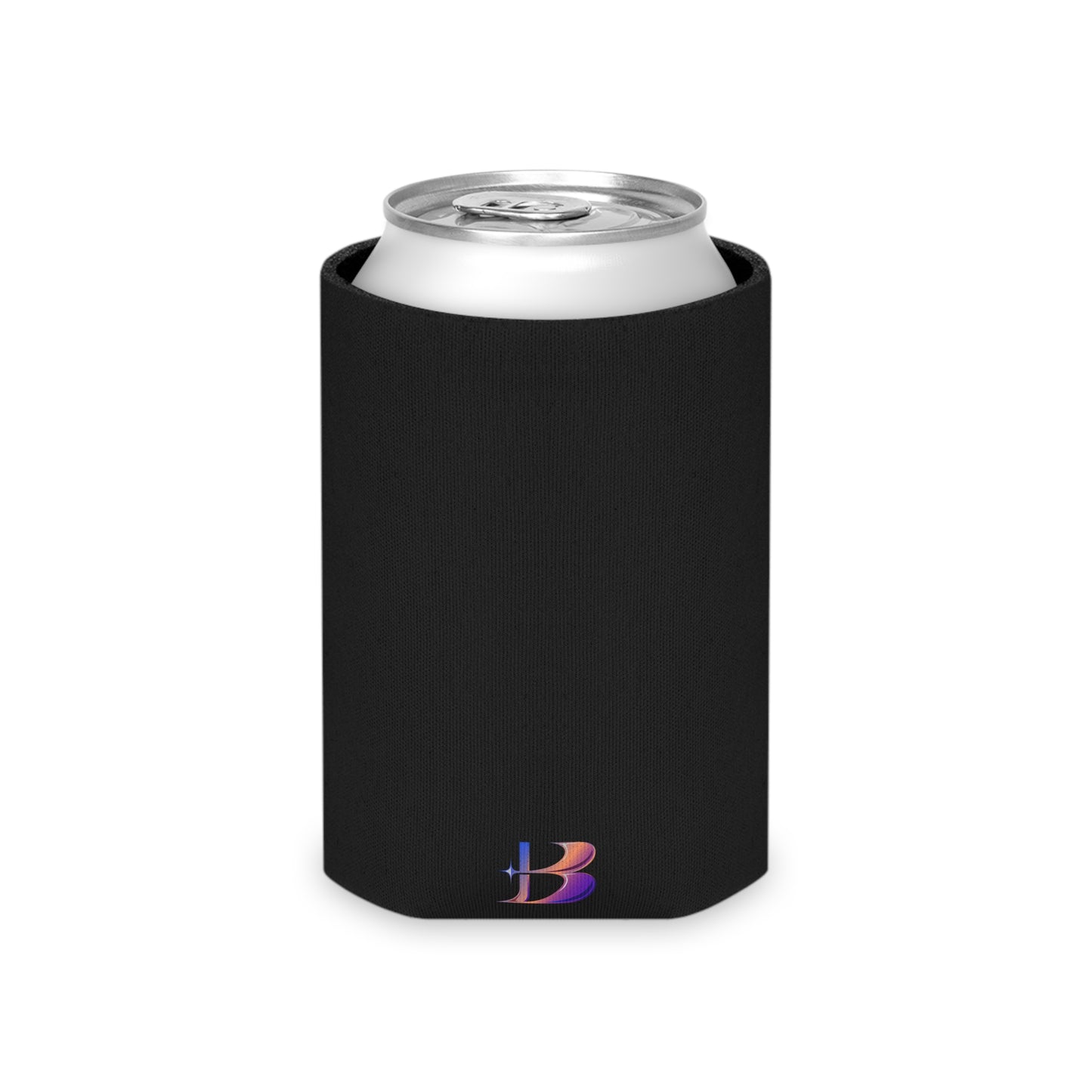 Midnight Bloom Can Regular Cooler Sleeve (SP Photography Collection) BLACK