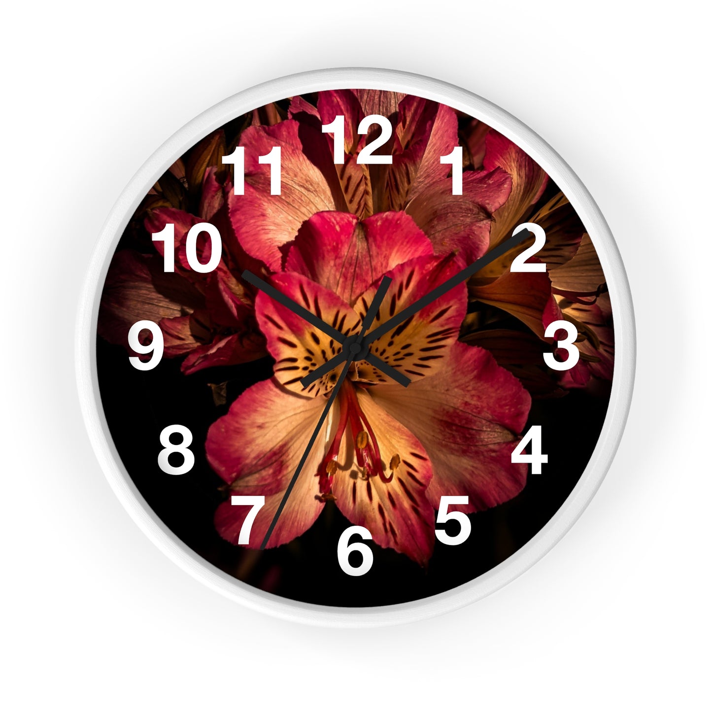 Pink Lily Clock (SP Photography Collection)