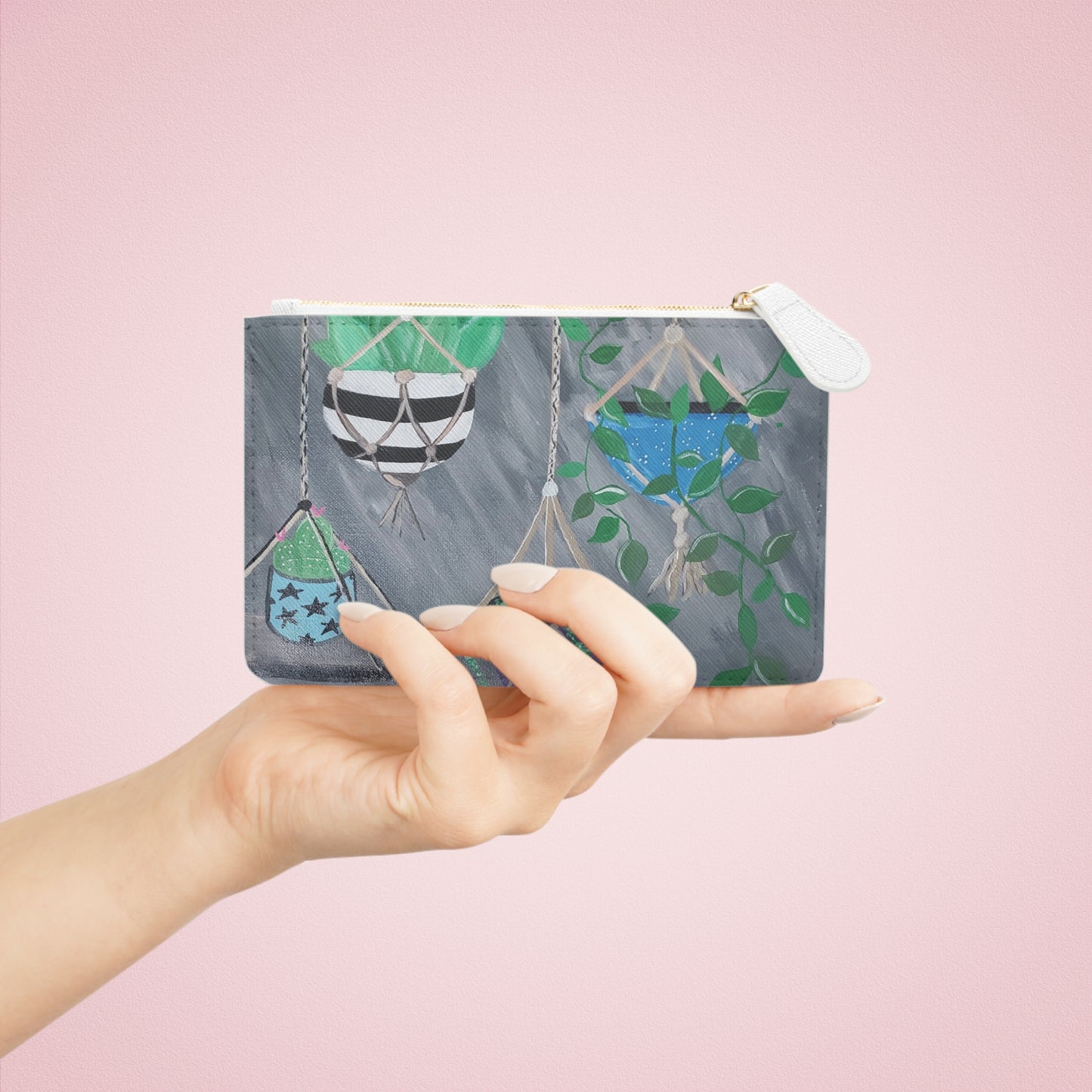 Succulent Delight Mini Clutch Bag (Brookson Collection)