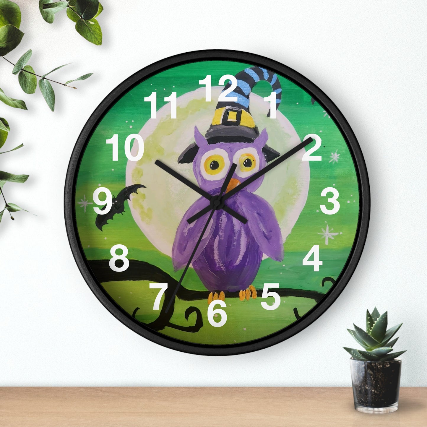 Night Owl Wall Clock (Brookson Collection)