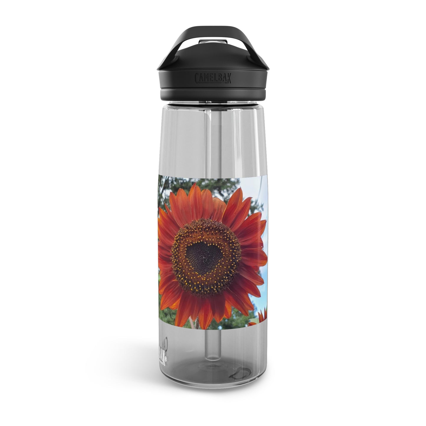 Heart Sunflower CamelBak Eddy®  Water Bottle, 25oz (Enchanted Exposures By Tammy Lyne)