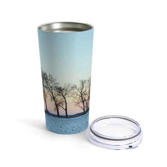 Snowy Tree Line Tumbler 20oz (Enchanted Exposures By Tammy Lyne)