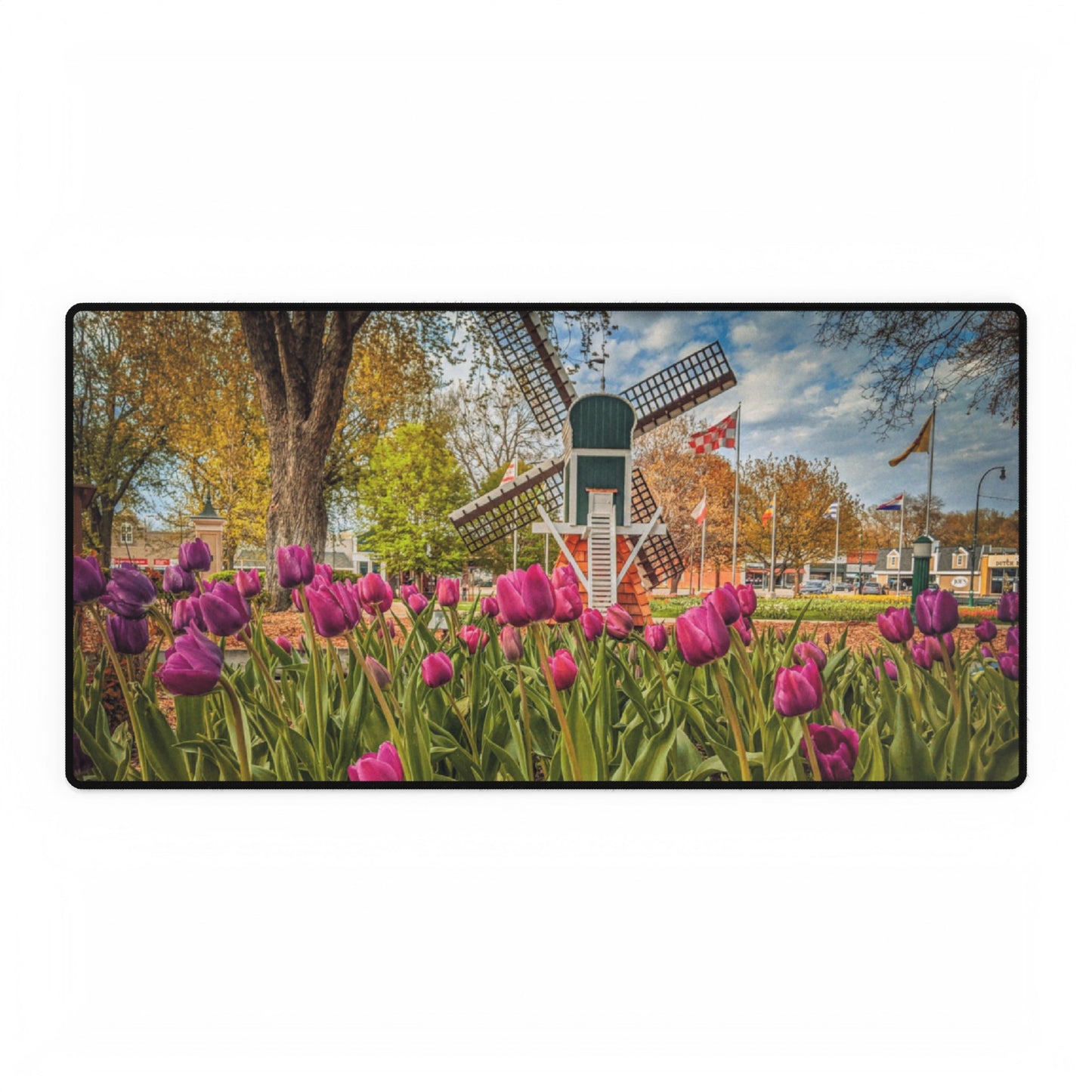 Windmill Tulip Desk Mat (SP Photography Collection)