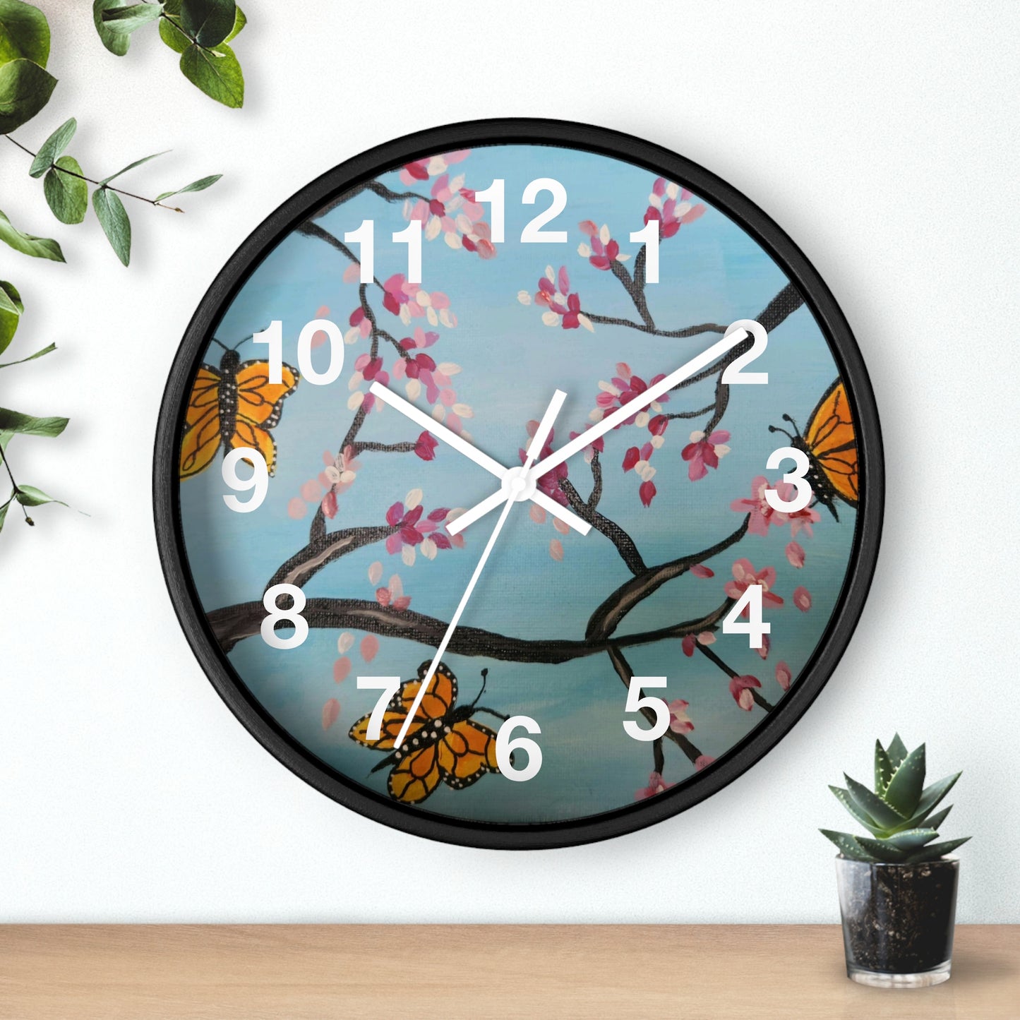 Monarchs Play Wall Clock (Brookson Collection)