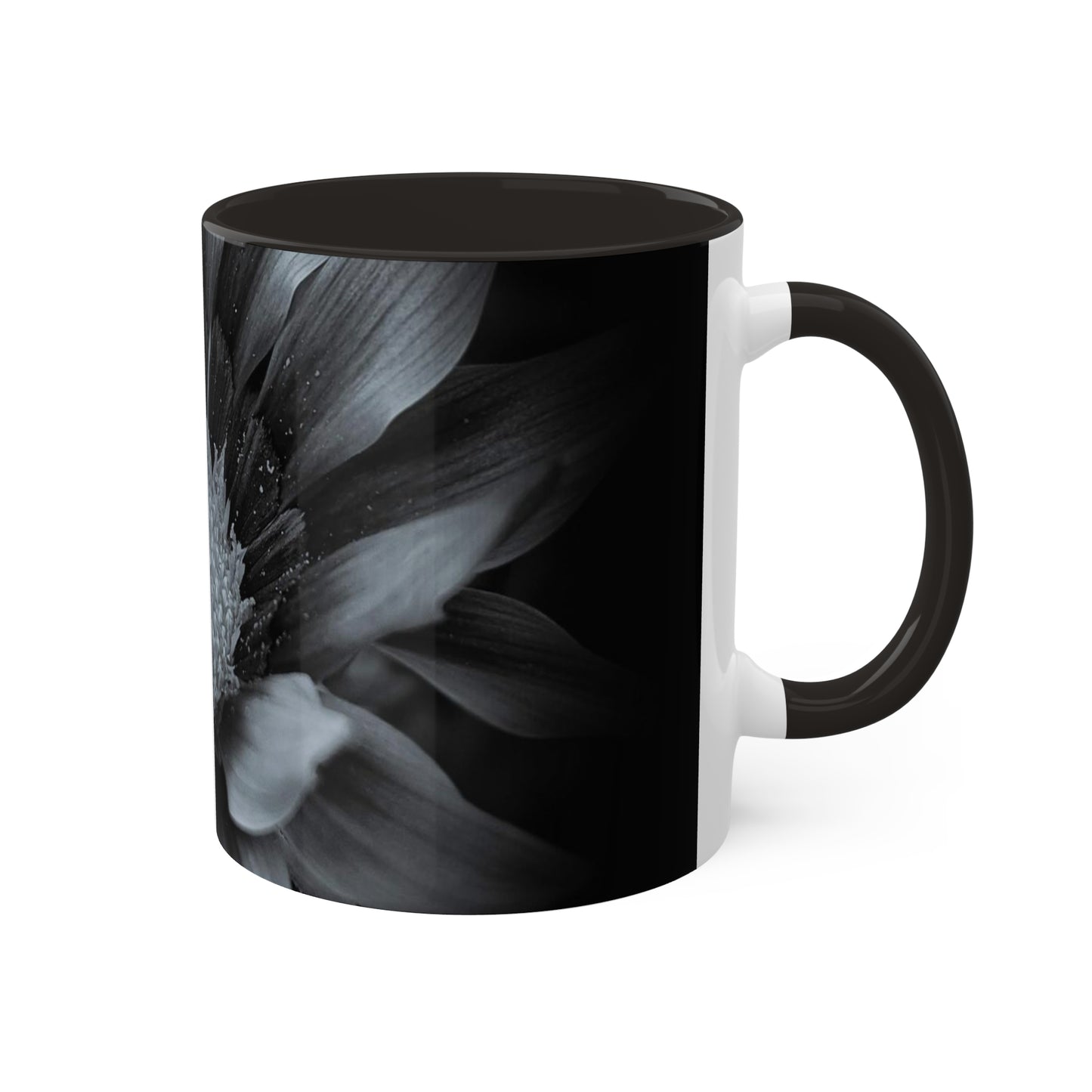 Midnight Bloom Mug, 11oz (SP Photography Collection) BLACK