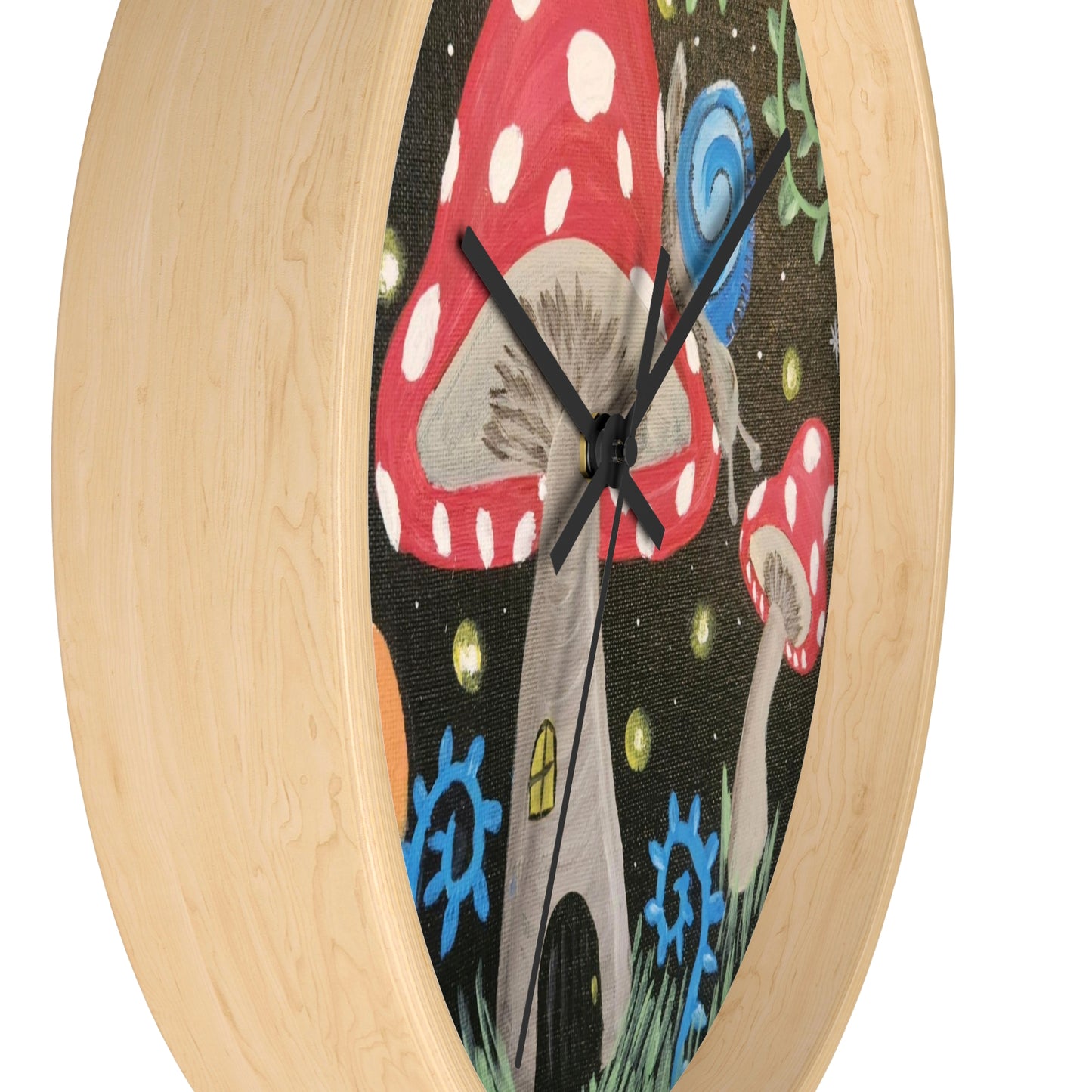 Magical Mushrooms Wall Clock (Brookson Collection)