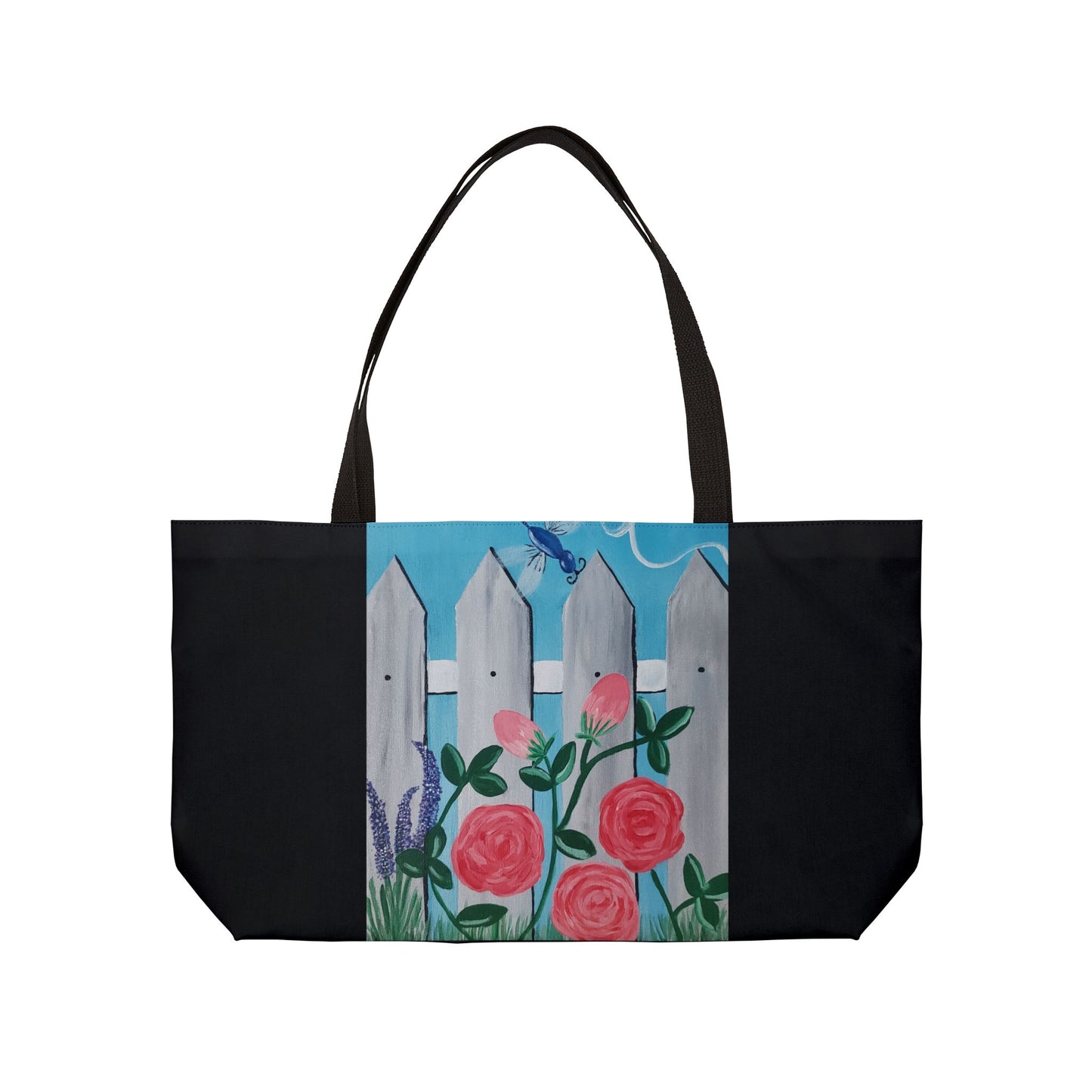 Spring is in the air Weekender Tote Bag (Brookson Collection) BLACK