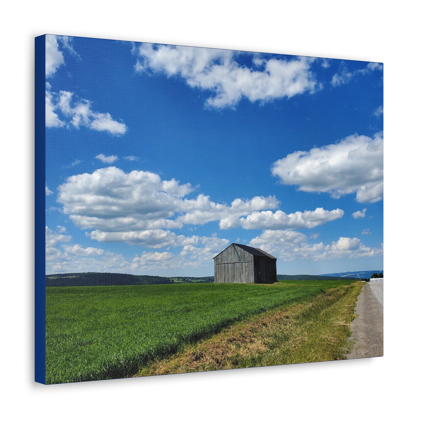 Lonely Barn Wrap Canvas (Enchanted Exposures By Tammy Lyne)