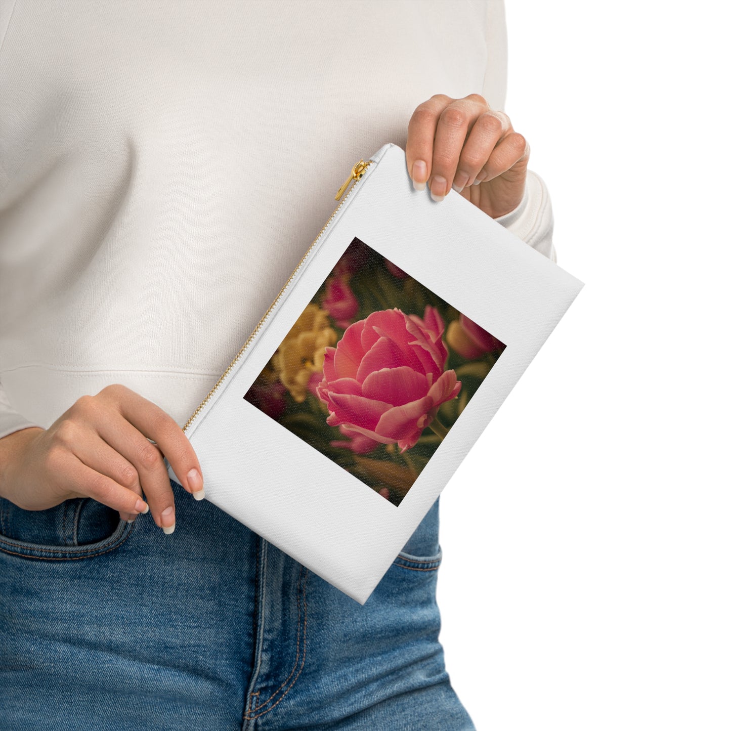 Pink Buttercup Cosmetic Bag (SP Photography Collection)