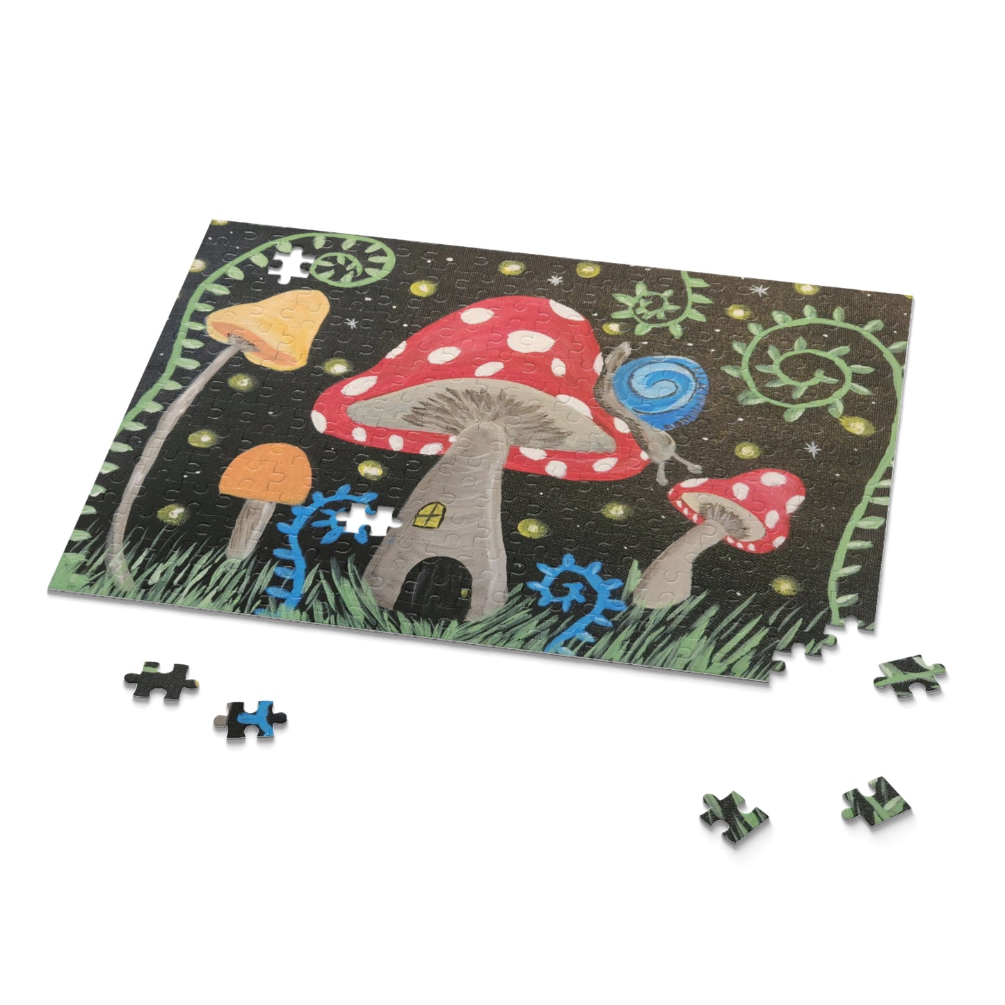 Magical Mushrooms Puzzle (Brookson Collection 120, 252, 500-Piece)