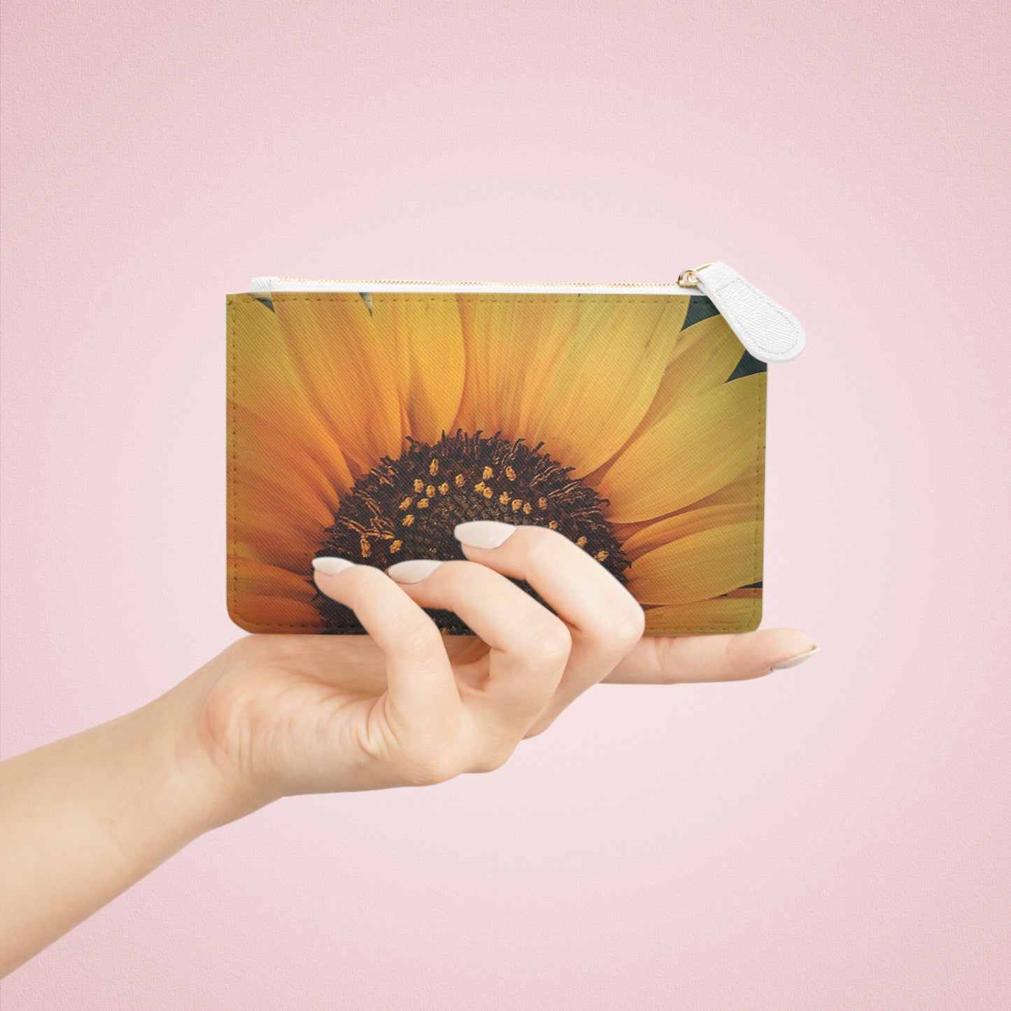 Sun Ray Sunflower Mini Clutch Bag (SP Photography Collection) YELLOW