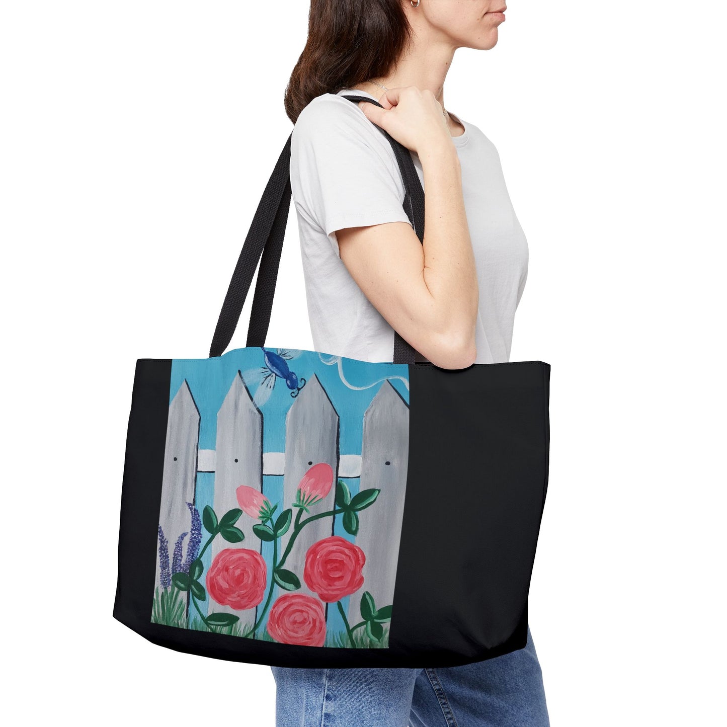 Spring is in the air Weekender Tote Bag (Brookson Collection) BLACK